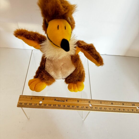 Vtg Pizzazz King Plush Vulture Brown Tan Stuffed animal RARE - Picture 12 of 13
